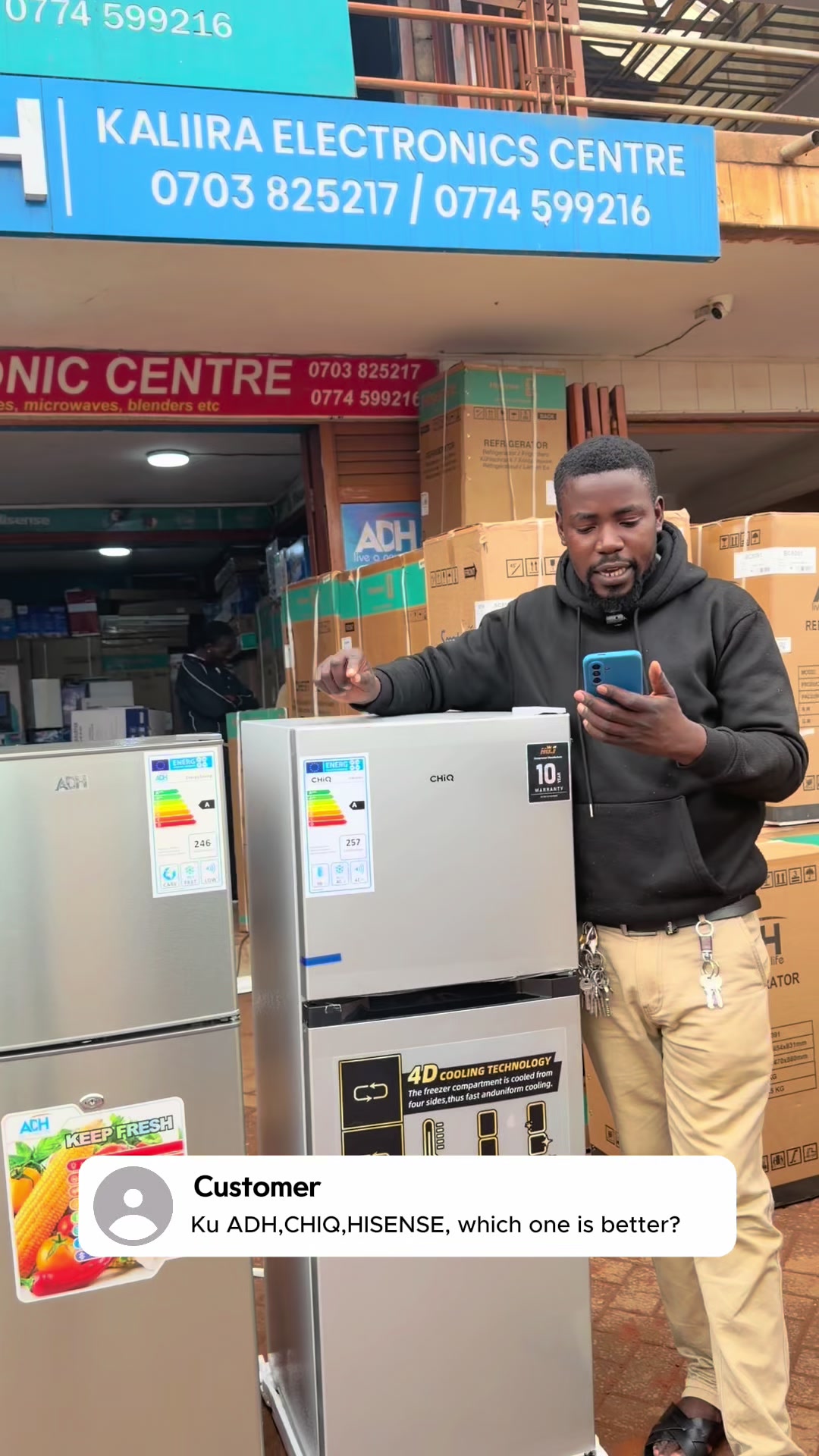 ELECTRONICS SHOP IN KAMPALA