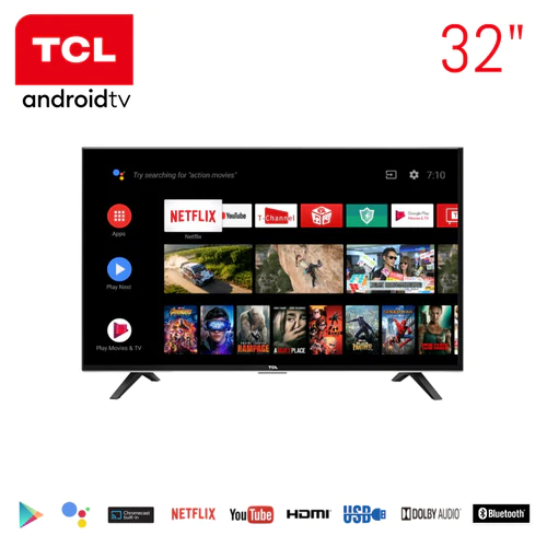 TCL 32 inch Frameless Smart Android LED TV Photo 4 - CLEVSHOP Kampala Uganda